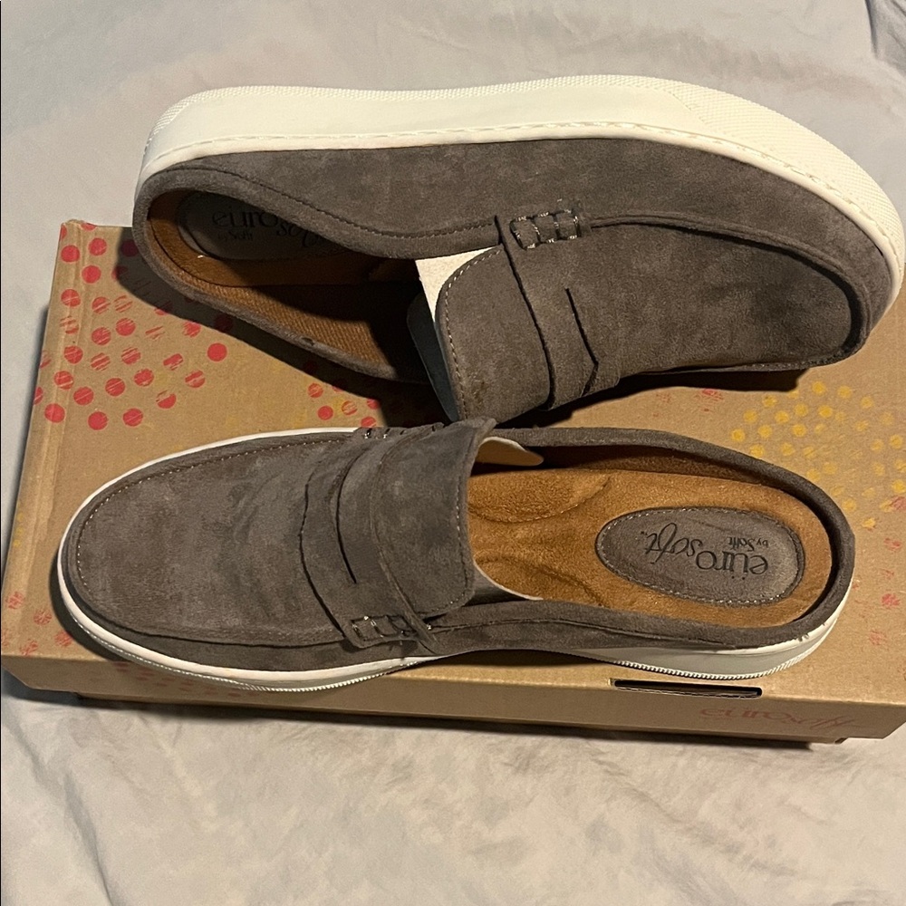 Eurosoft Women's  Suede Loafers